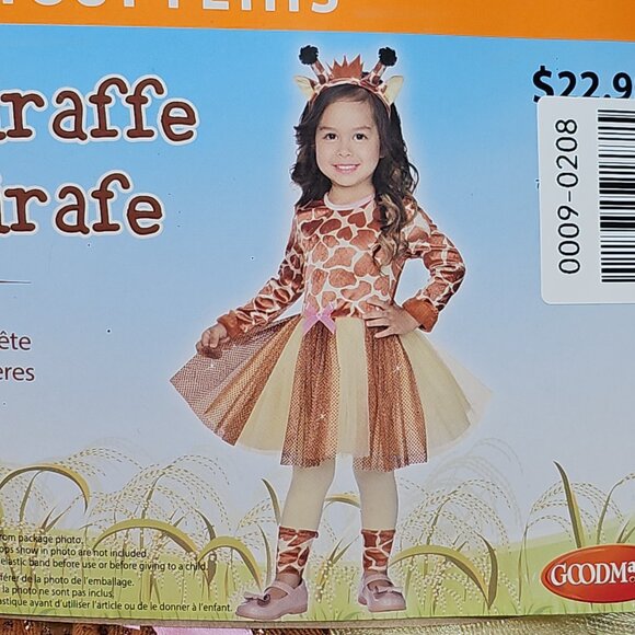 Little Giraffe 3T-4T Infant Newborn Baby Costume , NWT - Picture 2 of 6